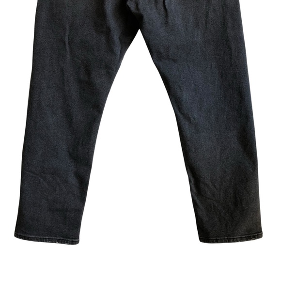 Levi’s Wedgie Straight Black Distressed Jeans Size 30 - Picture 8 of 16